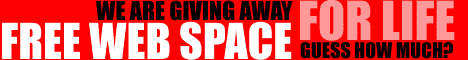 10MB of webspace absolutely FREE - click here!